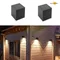 LED lumière solaire extérieure jardin carré applique capteur de lumière du soleil IP65 lampe étanche