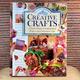 Vintage 1993 The 'Complete Book of Creative Crafts' / Large Illustrated Hardback / Retro Crafting Techniques Information & Project Book