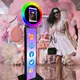 IPad Photo Booth Selfie Machine Shell supporto regolabile Photobooth LOGO personalizzato con luce ad