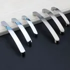 Maniglie per armadietti manopole manopole per porte in lega di alluminio manopole per mobili spazzolate cassetto per maniglie per mobili moderni Hardware