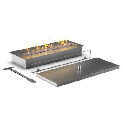 muenkel design safety burner [manueller Ethanol Brenner]: 565 mm - 2x Schutzglas Image