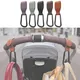 Convenient Baby Stroller Hooks Clips Stroller Accessories Aluminum Alloy Carabiner for Hanging