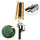 Hedge Trimmer Head 26mm/28mm 7/9 Spline 5.3mm Square High Pole Brush Grass Cutter Harvester Mower