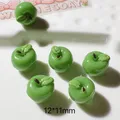 5Pcs Dollhouse Apple Lovely Miniature Toy Toys Kids Wear Accessories Decorative Children Green