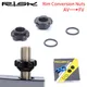 RISK Rim Converter Bicycle Presta/Schrader Valve Adapter Washer Bike Wheel AV-FV Tube Adapter