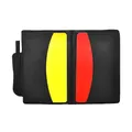 Red Card Soccer Referee Card Recording Paper Score Sheets Football Referee Wallet Yellow Card with