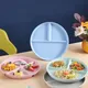 Children's Dinner Plate Divided Table Plate Dinner Plate Separated Three-compartment Household Adult