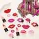 3D Sex Lip Shape Nail Charms Valentine Love Lips Beautiful Nail Art Jewelry Manicure DIY Acrylic