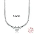 Handmade 925 Sterling Silver Necklace Bracelet Jewelry Bridal Party Sets Women Charm Bracelet