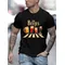 The Beers Stampa T-shirt da uomo T-shirt di marca traspirante T-shirt moda di strada T-shirt estive casual da uomo T-shirt da uomo di moda