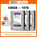 WD Purple 500GB Surveillance Internal Hard Drive Disk 3.5" 64M Cache SATA III 6Gb/s 1TB 2TB 3TB HDD