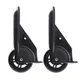 Couple of Luggage Repair Caster Wheels Replacement for Suitcase Black D047