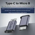 USB 3 1 Typ C zu Micro B USB 3 0 Adapter USB 3 1 C Buchse zu USB 3 0 Micro B Stecker Adapter