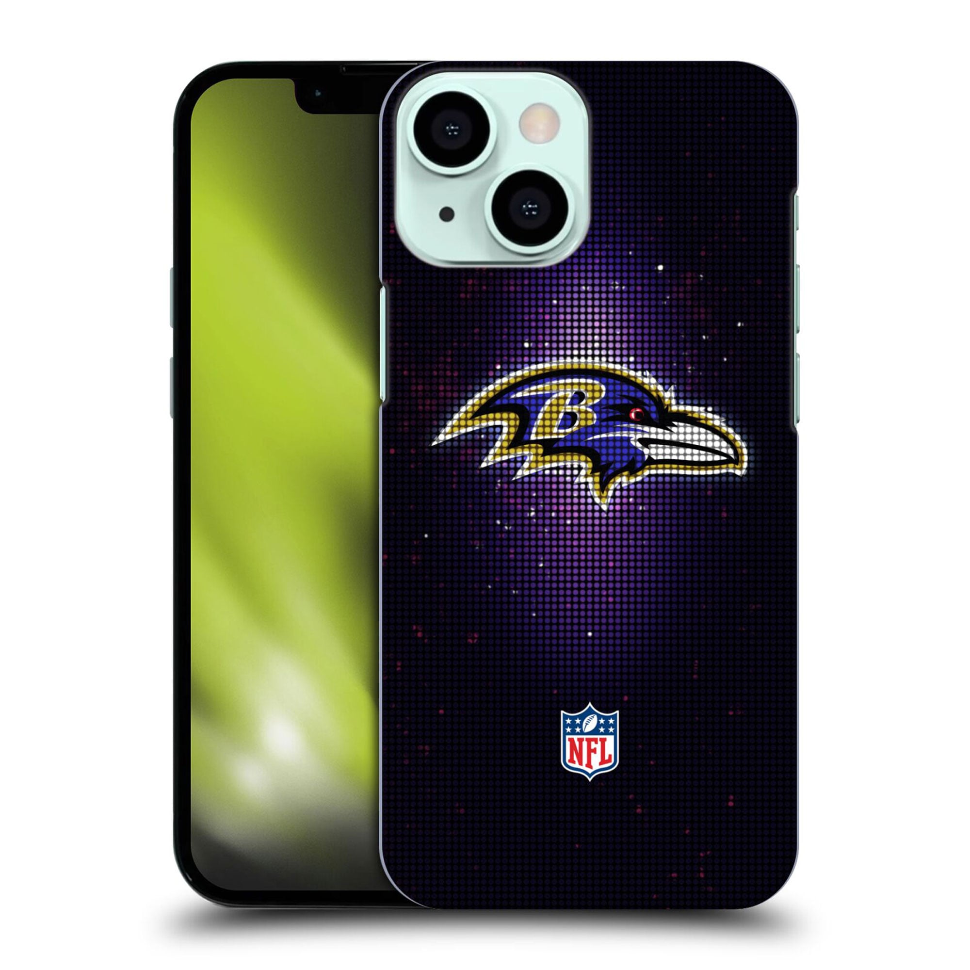 Coque Baltimore Ravens rigide avec logo LED - iPhone