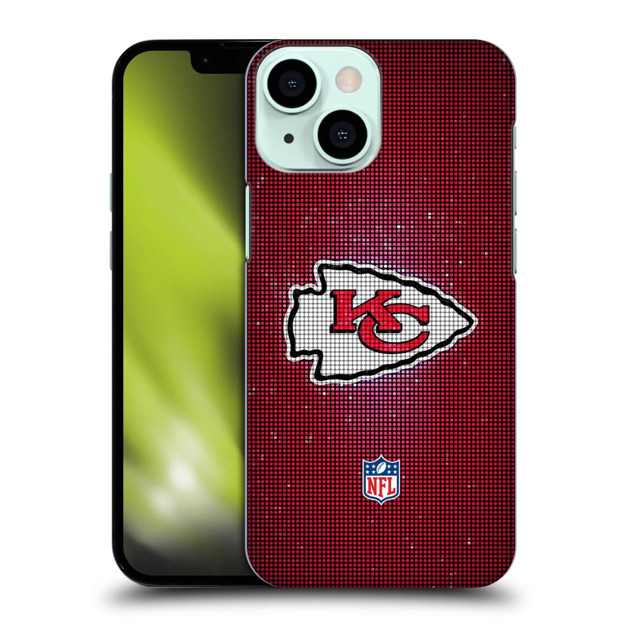 Coque Kansas City Chiefs rigide avec logo LED - iPhone