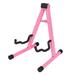 shamjina Electric Guitar Stand Professional for Acoustic Electric Guitar Bass Ukulele Pink