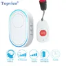 Topvico SOS Taste Wireless Ältere Panik Alarm System Pflegeperson Pager Nurse 433mhz Uhr Call Senior