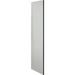 Salsbury Industries 22237 Side Panel for 24 in. Extra Wide Designer Wood Locker without Sloping Hood Gray