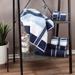 Towel Set with Bath Towels, Hand Towels, and Wash Cloths - Solid and Striped Towels by Lavish Home