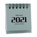 Hxoliqit 2021 Mini Desk Calendar Stand Up Flip Calendar Daily Monthly Table Planner Home Decoration Household Essentials Ornaments For Home