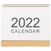 2022 Simple Desk Calendar Daily Schedule Table Agenda Organizer Office Calendar