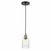 Innovations Lighting 616-1P-10-5 Hadley Pendant Hadley 5 Wide Mini Pendant - Black