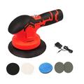 Electric Wireless Car Polisher 2500-5000rpm Cordless Polishing Machine 6 Speeds