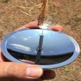 Stiwee Make Christmas Great Again Home Igniter Solar Igniter Outdoor Hiking Camping Wilderness Portable Solar Cooker Fire Lighter 3.9 in
