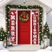 Merry Christmas Banner Christmas Decorations Outdoor Christmas Banner Xmas Decoration Porch Sign Christmas Door Decoration Christmas Porch Decoration Christmas Decoration Indoor Outdoor