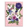 Galison Say It with Flowers XOXO Greeting Card Puzzle 60 Piece Puzzle Ã¢â‚¬â€œ A Greeting Card and Jigsaw Puzzle Combined Ã¢â‚¬â€œ Includes Color-Coordinated Envelope and Sticker Seal