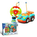 Augper Remote Control Car And Race Car RC Radio With Sound Effect & Removable Doll & Control Toys For Kids Birthday Gifts
