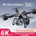 Wlylongift Christmas Black X Friday V14 6K HD Dual Camera Drone Remote Control Aircraft Teenage High-definition Boy Toy Four- Aircraft