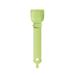 Farfi Cat Strip Feeder Clean Spoon Easy Squeeze with Card Slot Prevent Wasting Cat Treat Bars Squeezer Cereal Dispenser (Green)