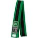 Hayabusa Youth Jiu-Jitsu Belt - 00 - Green/Black