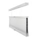 Chicology Cordless Top Down Bottom Up Blackout Cellular Shade Simply White 63.5 in. W x 48 in. L