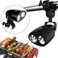 Takeoutsome Waterproof Outdoor BBQ Grill Light 10LED Tent Lamp Barbecue Handle Mount Clip