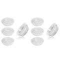 20Pcs 8Inch Clear Plant Saucer Plastic Drip Trays for Indoor and Outdoor Plants for Holding Succulent Flower Planter Pot