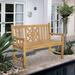 Teak Wood Arizona Outdoor Patio Bench 4 Foot