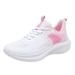 ZHAGHMIN Women Running Sneakers Lightweight Tennis Shoes Non Slip Gym Workout Shoes Breathable Soft Sole Mesh Walking Womens Sneakers White Size7