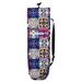 Printed Canvas Yoga Mat Bag with Zipper Pocket Fashion Single Shoulder Bag Drawstring Sports Bag (BG180008)