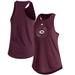 Women's adidas Maroon UChicago Maroons Fashion Tri-Blend Tank Top