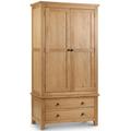 Marlborough Oak 2 Door 2 Drawer Wardrobe