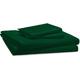 Linens Limited - Polycotton Non Iron Percale 180 Thread Count Fitted Sheet, Forest Green, Single