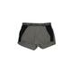 Under Armour Athletic Shorts: Gray Color Block Activewear - Women's Size Large