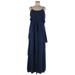 Old Navy Casual Dress - Maxi: Blue Dresses - Women's Size Medium