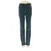 Madewell Velour Pants - High Rise: Teal Activewear - Women's Size 24 Petite