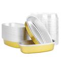 Disposable Oval Cake Pan Golden