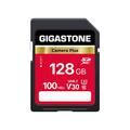 Gigastone 128GB SD Card, Camera Plus, V30 SDXC Memory Card High Speed UHD Video Compatible with Canon Nikon Sony Pentax Kodak Olympus Panasonic Digital Camera, with 1 Mini case