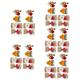POPETPOP 40 Pcs Thanksgiving Day Hairpins Christmas Party Favors Gifts Christmas Girls Hair Clip Hair Bows Clips Alligator Clip Bows Xmas Toddler Hair Clips Alloy Pine Cones Baby Cosplay
