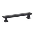 Emtek Geometric Rectangular 5" Center Bar Pull Metal in Black | Wayfair 86492US19